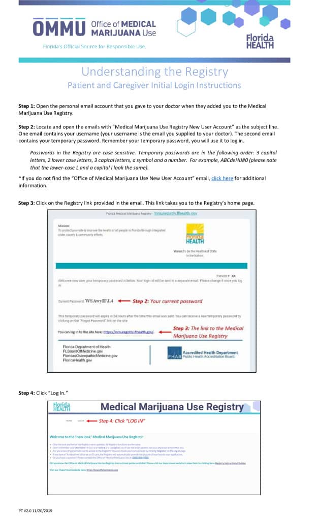 thumbnail of Medical Marijuana OMMU login screenshots